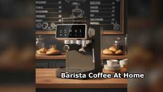 Pro Espressomachine Maak thuis Barista-koffie