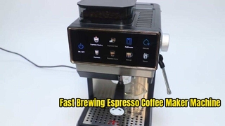 Commerciële espressomachine met melkopschuimer | 20 Bar Eenvoudige bediening OEM