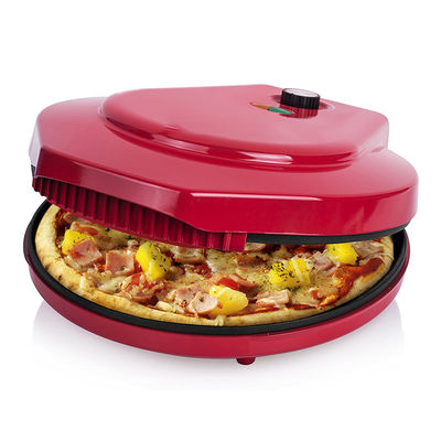 Ningbo fabriek 12 Inch Non-Stick Calzone Maker Pizza oven in Red Home Gebruik Fast FunElectric Multi Pizza Maker