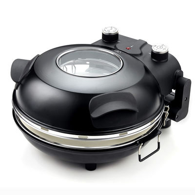 Fabrieksprijs 12 Inch Non-Stick Calzone Maker Pizzaoven in Red Home Gebruik Fast FunElectric Multi Pizza Maker