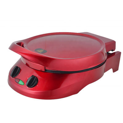 12 inch niet-stick draagbare pizza-machine met hoge hitte steen calzon elektrische pizza-oven