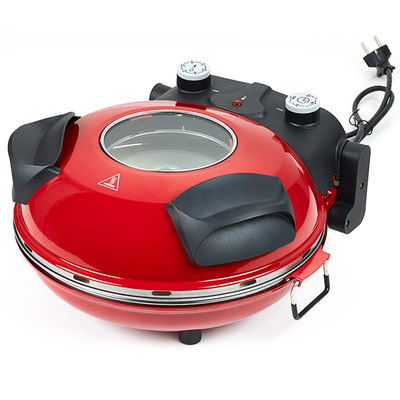 Anbolife 12&quot; elektrische pizza maker 1400w multi-functie elektrische Mini pizza maker pizza maken machine