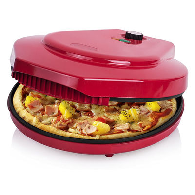 Ronde niet-klevende harde geanodiseerde coating Electric Pizza Pan DIY Food Oven Aluminium legering Pizza Pan van hoge kwaliteit Frying Pizza Pan