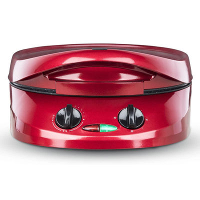 Ronde niet-klevende harde geanodiseerde coating Electric Pizza Pan DIY Food Oven Aluminium legering Pizza Pan van hoge kwaliteit Frying Pizza Pan