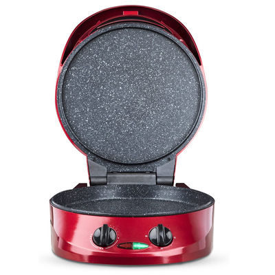 Ronde niet-klevende harde geanodiseerde coating Electric Pizza Pan DIY Food Oven Aluminium legering Pizza Pan van hoge kwaliteit Frying Pizza Pan