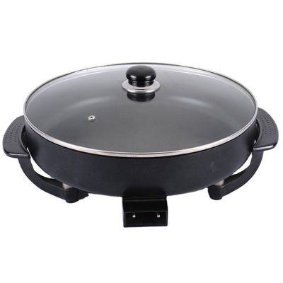 Anbo professionele bakplaat elektrische pizza-pan met ronde