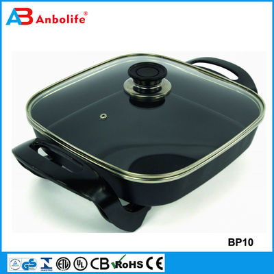 Anbo professionele bakplaat elektrische pizza-pan met ronde