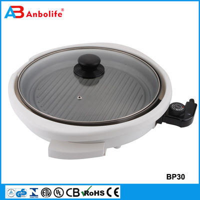 Anbo professionele bakplaat elektrische pizza-pan met ronde