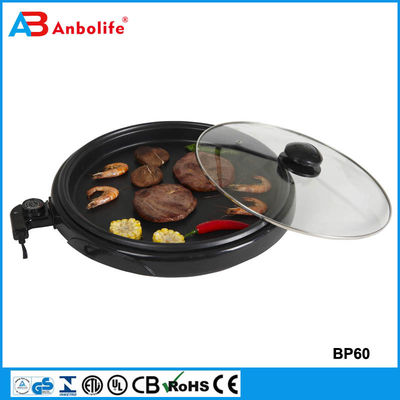 Anbo professionele bakplaat elektrische pizza-pan met ronde