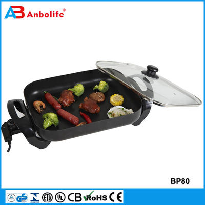 Anbo professionele bakplaat elektrische pizza-pan met ronde