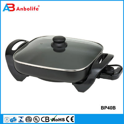 Grill and Griddle niet-stick elektrische pizza pan pannenkoeken Frying Pan