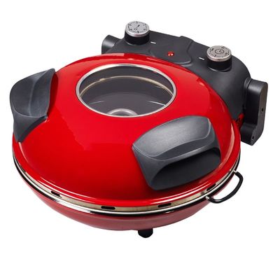 Anbolife ronde muti-fuction mobiele thuisgebruik pizza pan en outdoor draagbare pizza oven elektrische pizza maker