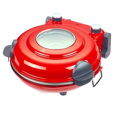 Anbolife ronde muti-fuction mobiele thuisgebruik pizza pan en outdoor draagbare pizza oven elektrische pizza maker