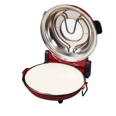 Anbolife ronde muti-fuction mobiele thuisgebruik pizza pan en outdoor draagbare pizza oven elektrische pizza maker