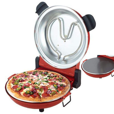 Elektrische pizza-machine met speciale steen voor het bakken van pizza 1200 W Pizzaoven