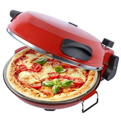 Elektrische pizza-machine met speciale steen voor het bakken van pizza 1200 W Pizzaoven
