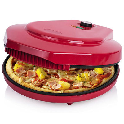 Multifunctionele pizza-machine met instelbare temperatuurregeling Ideaal voor pizza Quiches Pies Crepes BBQ Elektrische pizzaoven