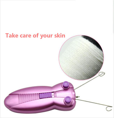 Lady Men Bee Electric Face Epilator Cotton Thread losse kracht met indicator licht pijnloze haarverwijder