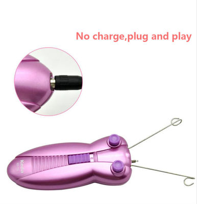 Lady Men Bee Electric Face Epilator Cotton Thread losse kracht met indicator licht pijnloze haarverwijder