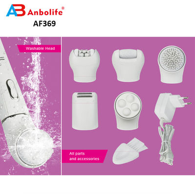 Grondig reinigende huidverzorgingsborstel met meerdere accessoires Callus Remover gezichtsborstel