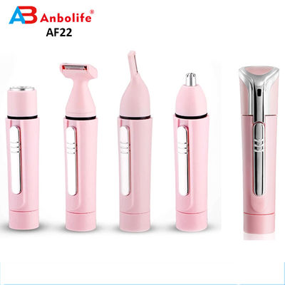 7 in 1 dames persoonlijke verzorgingsproducten elektrische manicure set wenkbrauwen neus trimmer vrouwen grooming kit