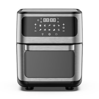 8l 12l 12 liter kleine broodrooster oven luchtfryer roestvrij staal voering