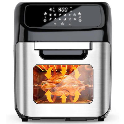 8l 12l 12 liter kleine broodrooster oven luchtfryer roestvrij staal voering