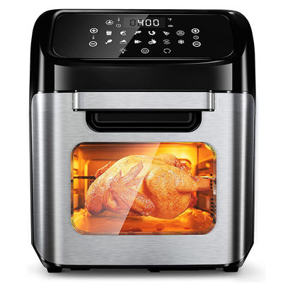 8l 12l 12 liter kleine broodrooster oven luchtfryer roestvrij staal voering