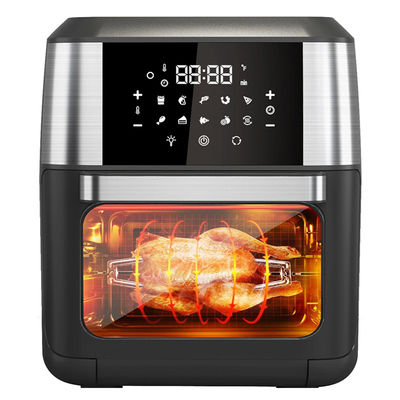 8l 12l 12 liter kleine broodrooster oven luchtfryer roestvrij staal voering