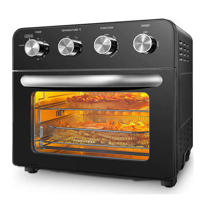 24L 12L Air Fryer Oven Keuken Kookapparaat Roestvrij staal Elektrisch Retro Grote capaciteit Glas