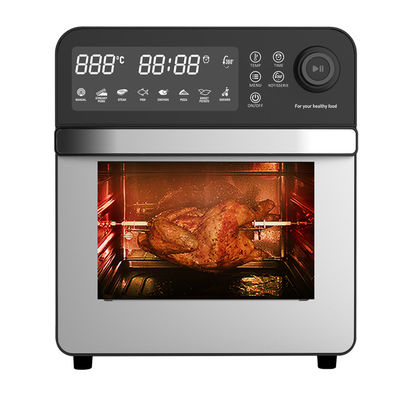 7L 12L 24L roestvrij staal digitale luchtfryer stoomfunctie luchtrooster oven zonder olie