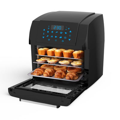 Nieuwste luchtstekeroven zonder speciale olie-vrije diep keukenapparaat met digitale commerciële roestvrijstalen voering