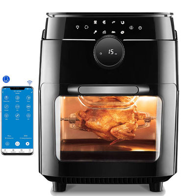 Roestvrij staal 1800W Air Fryer 12 L 14L 24L Digitaal bedieningspaneel Stoomlucht Fryer Oven