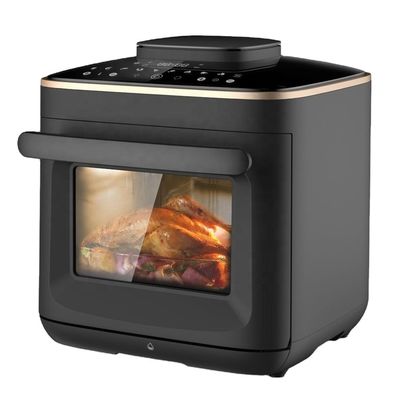 Roestvrij staal 1800W Air Fryer 12 L 14L 24L Digitaal bedieningspaneel Stoomlucht Fryer Oven