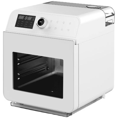 18L Dual Air Frye met stoom en droogfunctie 2450W Toaster Dehydrator Olievrij