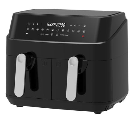 Dubbele mand olievrije Smart Dual Air Fryer 9L Digital 2400W