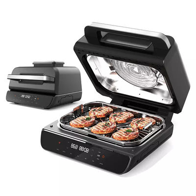 9L Air Fryer 8L Met 2 manden / Zone Zichtbaar Venster Smart Digital Control