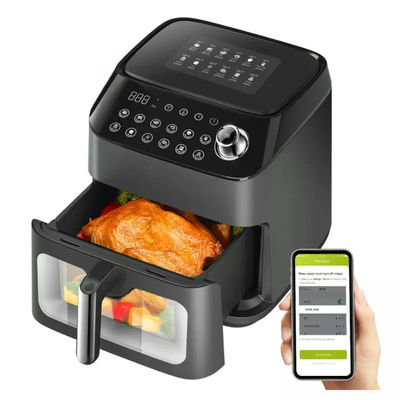 5L 6L 7L 8L zichtbare dubbele luchtfryer snel koken warm olievrij Smart Wifi