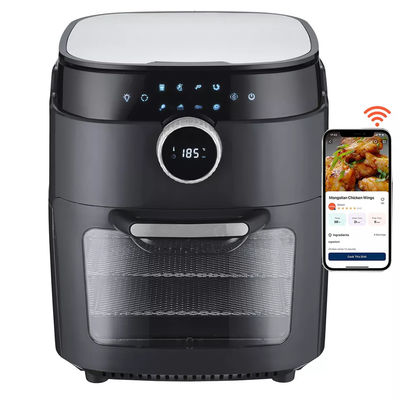 5L 6L 7L 8L zichtbare dubbele luchtfryer snel koken warm olievrij Smart Wifi