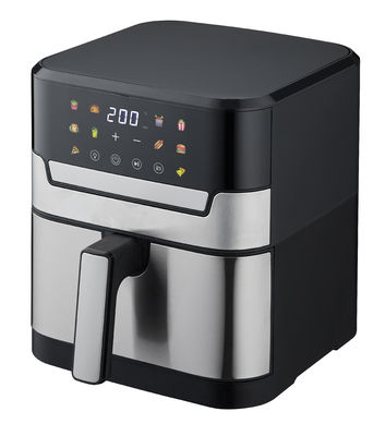 Smart Touch Screen Mooie 6qt Digitale Luchtfryer 8 In 1 Custom Olievrij Elektrisch Deep Hot