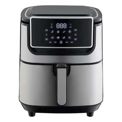 6L 7L Air Fryer Digitaal 220v Elektrisch Smart Grote Oven Grote Capaciteit Roestvrij staal