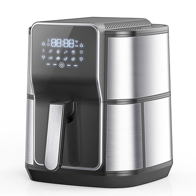 Anbolife Digital Control 1800w 8L capaciteit Air Fryer Oven Met LCD Menu Display