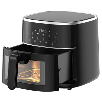 5.5L 6.5L 7L air fryer Kleine keukenapparatuur Olievrije oven Roestvrij staal Smart Digital