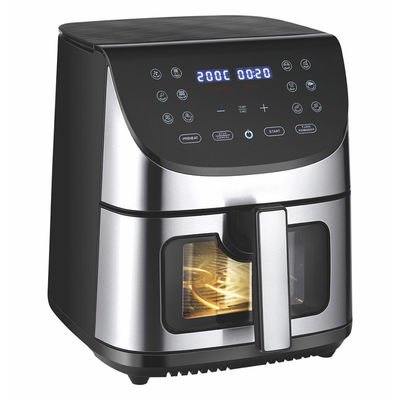 Smart Deep compact digitale luchtfryer 6.5L 7L Visual Window Nieuwe Freidora De Aire Electric Met Wifi