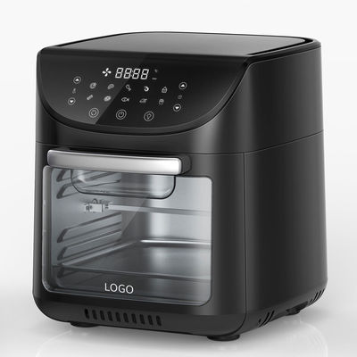 1800W Digitale Luchtfryer Warmluchtfryer Smart Touch Screen 12L Olievrije Luchtfryer Oven