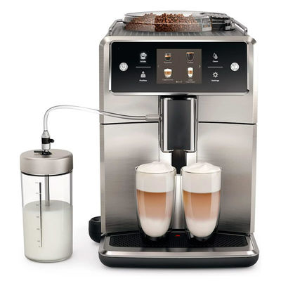 Commerciële automatische koffiezetmachine roestvrij staal koffiezetmachine 1200W