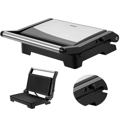 Knob Contact Electric Press Grill 2 Slice Mini Auto Panini Met Ultra Nonstick oppervlak