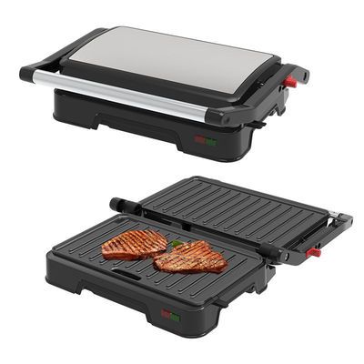 Knob Contact Electric Press Grill 2 Slice Mini Auto Panini Met Ultra Nonstick oppervlak