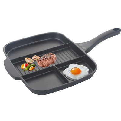 5 4 3 In 1 Splitsing Frying Pan Barbecue Grill Electric 2000W