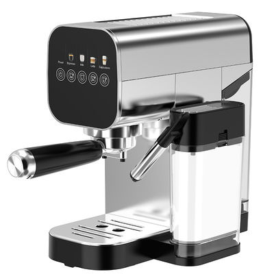 Halfautomatische espresso-koffiemachine met handmatige melkschom voor latte cappuccino